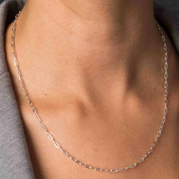Cadena unisex Cuadro Ingles CI22  50CM - Imagen 4
